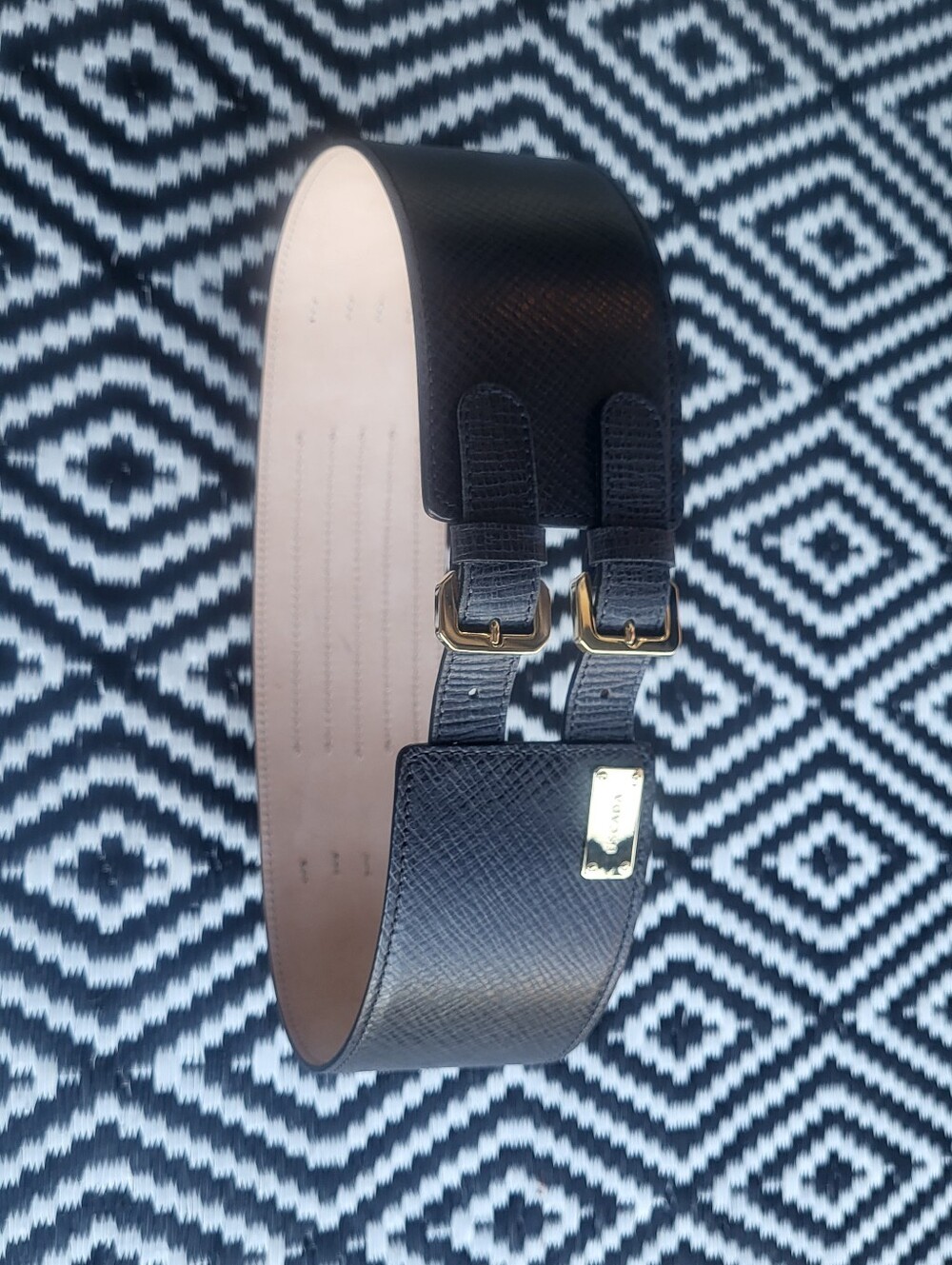 Escada Leather Belt Made In Italy